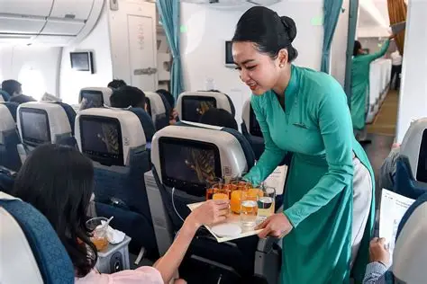 Quy định thực phẩm, đồ uống lên các chuyến bay quốc tế, nội địa của Vietnam Airlines