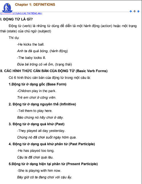 Cẩm Nang Sử Dụng Các Thì Tiếng Anh PDF tải FREE 4 Cẩm Nang Sử Dụng Các Thì Tiếng Anh PDF tải FREE