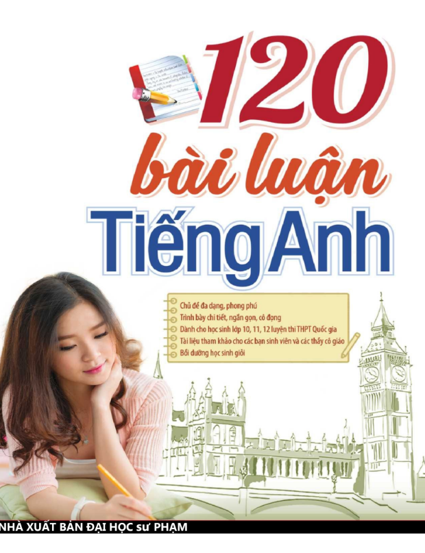 Sách 120 Bài Luận Tiếng Anh - Trần Mạnh Tường PDF tải FREE có tiếng Việt