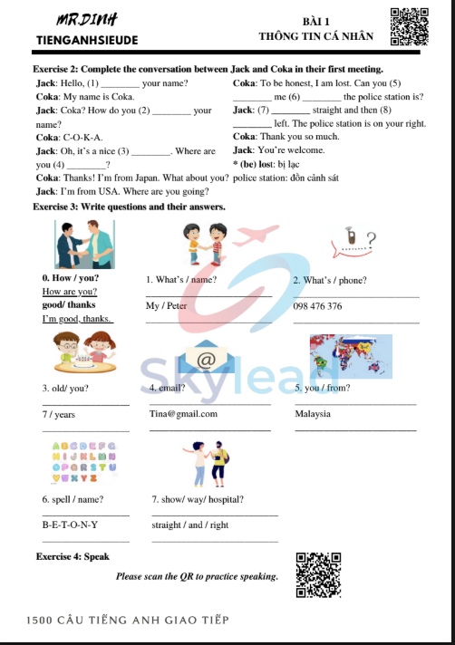 Sách 1500 Câu Tiếng Anh Giao Tiếp PDF tải FREE 2