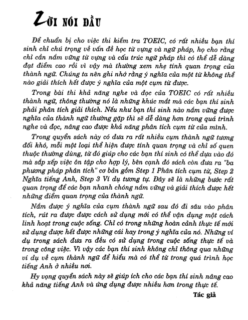 Sách 990 Thành Ngữ TOEIC Căn Bản PDF tải FREE 3 Sách 990 Thành Ngữ TOEIC Căn Bản PDF tải FREE