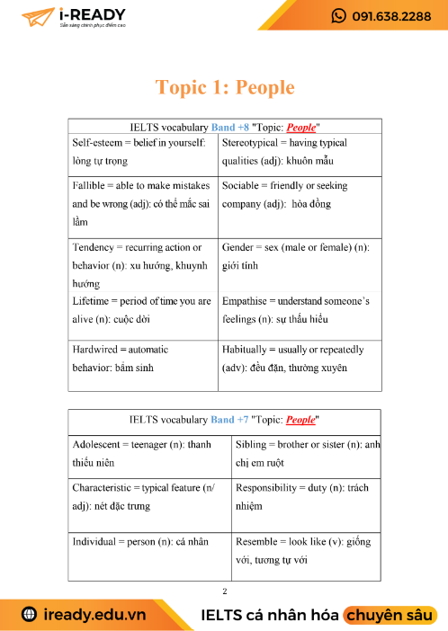 Sách Academic Wordlists For Higher Band In IELTS PDF tải FREE 4 Sách Academic Wordlists For Higher Band In IELTS PDF tải FREE