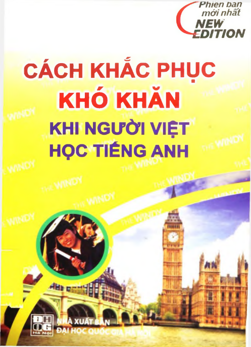 Sách Cách Khắc Phục Khó Khăn Khi Người Việt Học Tiếng Anh PDF tải FREE
