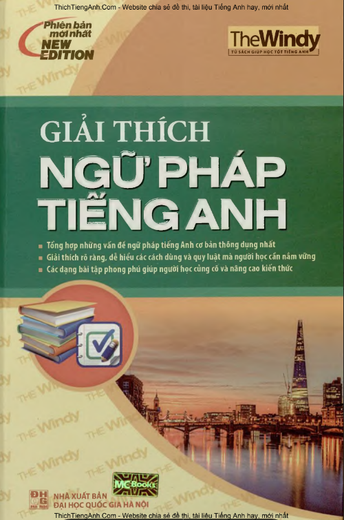 Sách Giải Thích Ngữ Pháp Tiếng Anh PDF tải FREE có tiếng Việt