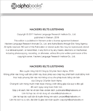 Sách Hacker Ielts Listening PDF tải FREE 4 Sách Hacker Ielts Listening PDF tải FREE