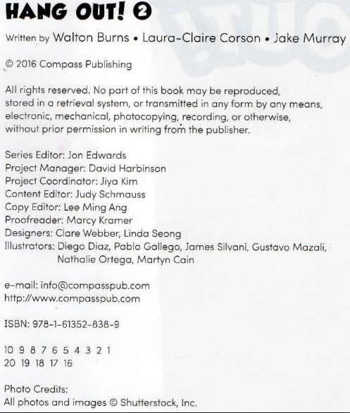 Sách Hang Out 2 - Student Book PDF tải FREE