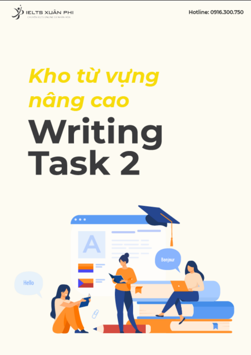 Sách Kho Từ Vựng Nâng Cao Writing Task 2 PDF có tiếng Việt