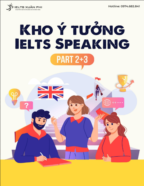 Sách Kho Ý Tưởng IELTS Speaking Part 2 Và 3 PDF tải FREE có tiếng Việt