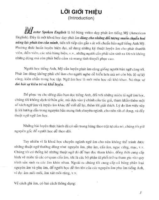 Sách Kỹ Thuật Luyện Phát Âm Tiếng Anh Mỹ PDF tải FREE có tiếng Việt