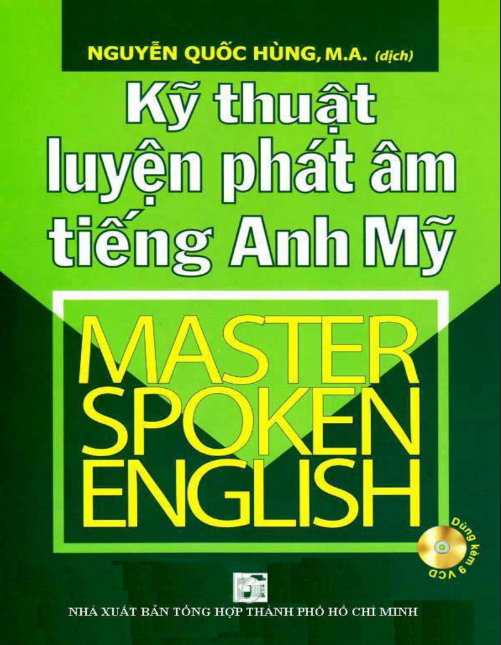 Sách Kỹ Thuật Luyện Phát Âm Tiếng Anh Mỹ PDF tải FREE có tiếng Việt