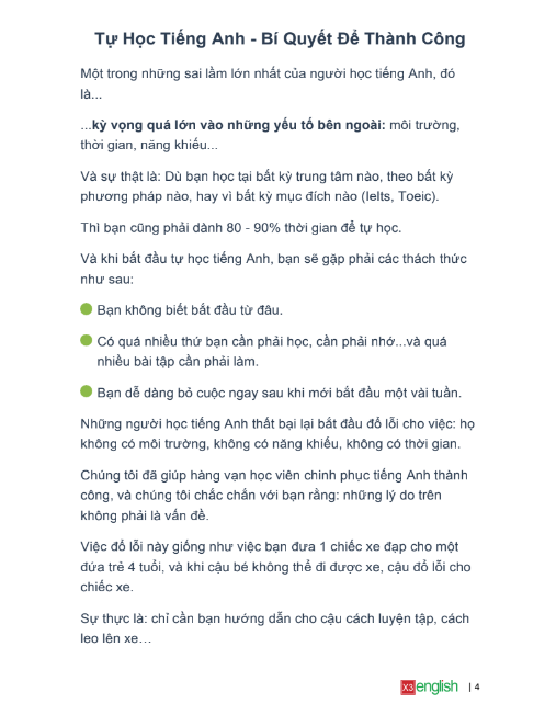 Sách Lộ Trình Tự Học Tiếng Anh Dễ Dàng Cho Người Mới Bắt Đầu PDF tải FREE