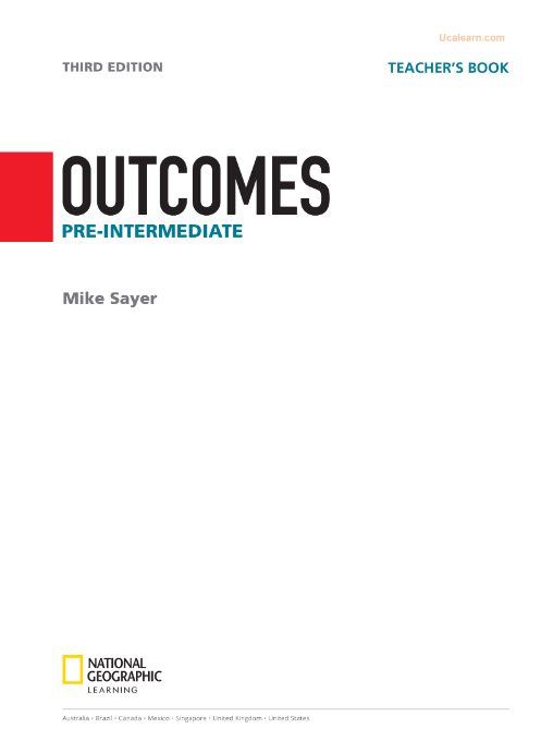 Sách Outcomes Pre-Intermediate A2-B1 PDF tải FREE - Third Edition Teacher's Book 4 Sách Outcomes Pre-Intermediate A2-B1 PDF tải FREE - Third Edition Teacher's Book