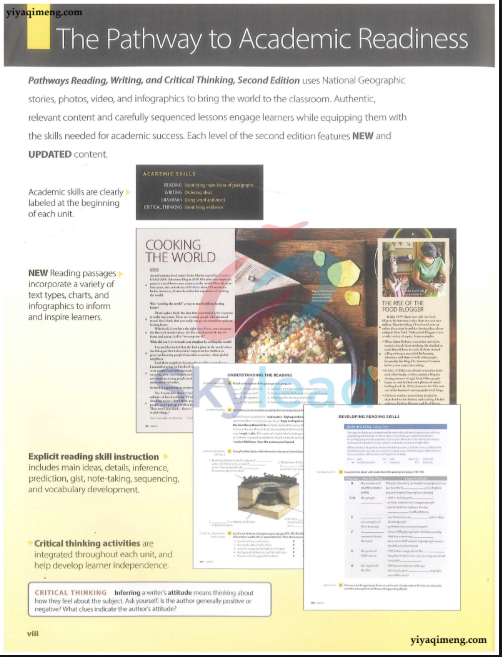 Sách Pathways 1 Second Edition PDF tải FREE - Reading, Writing And Critical Thinking 1