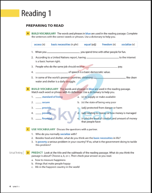 Sách Pathways 2 Third Edition PDF tải FREE - Reading, Writing And Critical Thinking 1