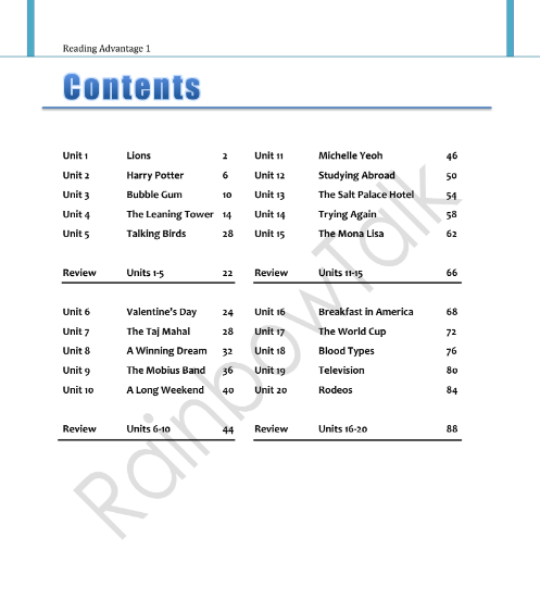 Sách Reading Advantage 1 Second Edition PDF tải FREE