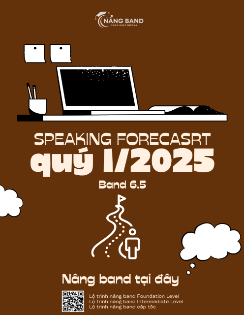 Sách Speaking Forecast Quý 1 - 2025 PDF tải FREE có tiếng Việt