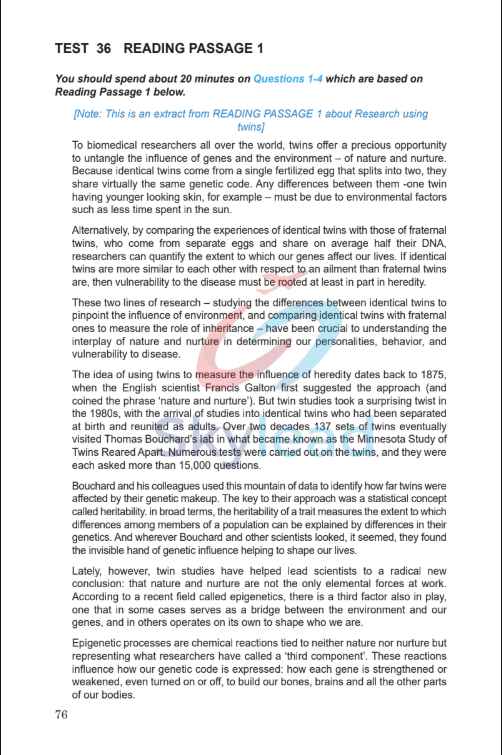 Sách Thematic IELTS Reading Practice Test PDF tải FREE 3