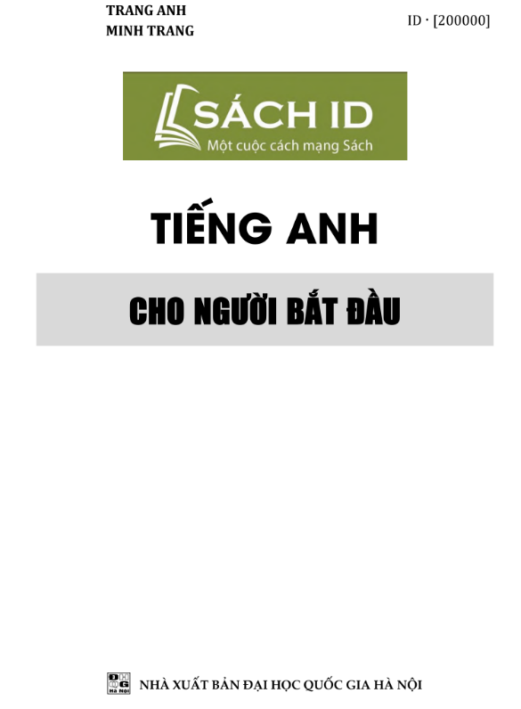 Sách Tiếng Anh Cho Người Mới Bắt Đầu PDF tải FREE có tiếng Việt 4 Sách Tiếng Anh Cho Người Mới Bắt Đầu PDF tải FREE có tiếng Việt