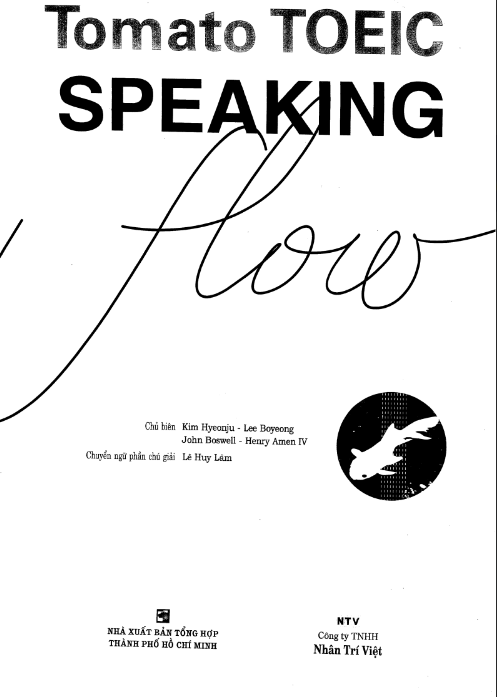Sách Tomato TOEIC Speaking Flow PDF tải FREE có tiếng Việt