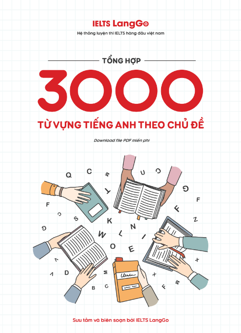 Sách Tổng Hợp 3000 Từ Vựng Tiếng Anh Theo Chủ Đề PDF tải FREE
