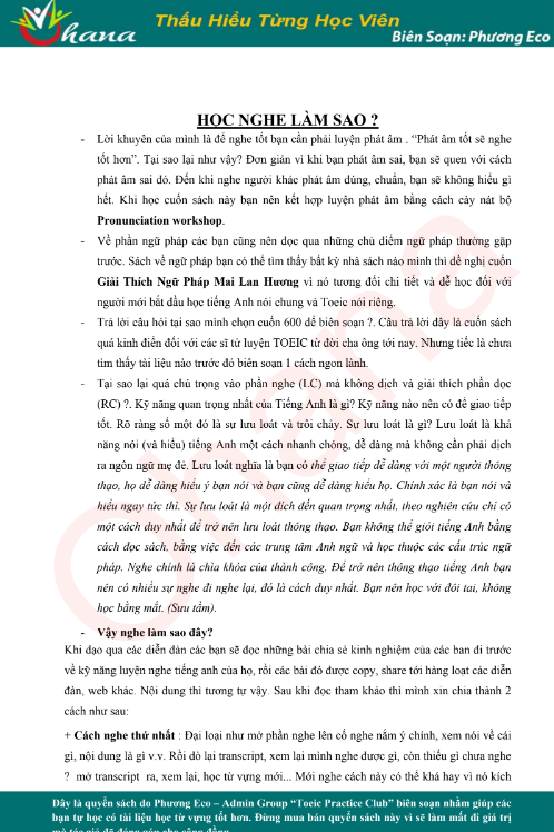 Sách Trau Dồi Từ Vựng Toeic 600Eco PDF tải FREE có tiếng Việt 3 Sách Trau Dồi Từ Vựng Toeic 600Eco PDF tải FREE có tiếng Việt