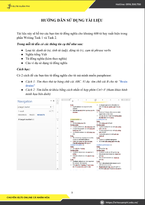 Sách Từ Điển Đồng Nghĩa IELTS Writing PDF tải FREE có tiếng Việt 4 Sách Từ Điển Đồng Nghĩa IELTS Writing PDF tải FREE có tiếng Việt