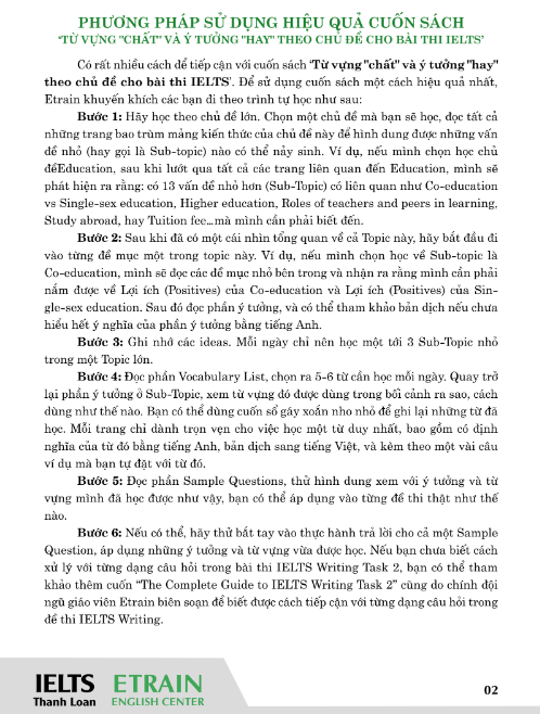 Sách Từ Vựng Chất Và Ý Tưởng Hay PDF tải FREE có tiếng Việt 3 Sách Từ Vựng Chất Và Ý Tưởng Hay PDF tải FREE có tiếng Việt