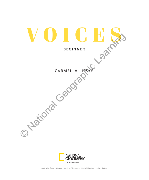 Sách Voices Teacher's Book Beginner A1 PDF tải FREE