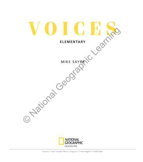 Sách Voices Tearcher's Book PDF tải FREE - Elementary A2