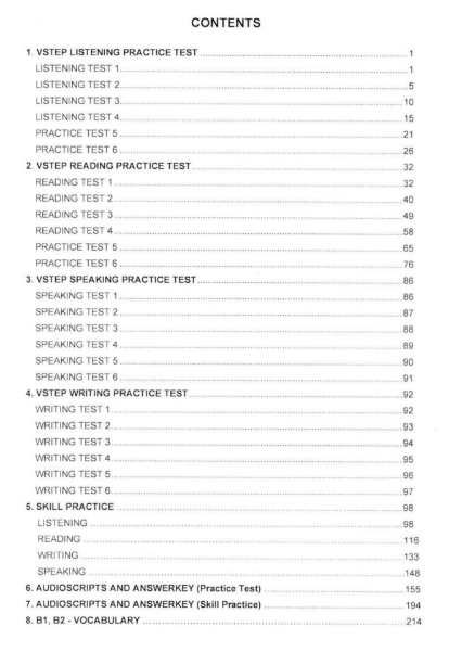 Sách Vstep Preparation Course Level B1 - B2 - C1 PDF tải FREE có tiếng Việt 4 Sách Vstep Preparation Course Level B1 - B2 - C1 PDF tải FREE có tiếng Việt