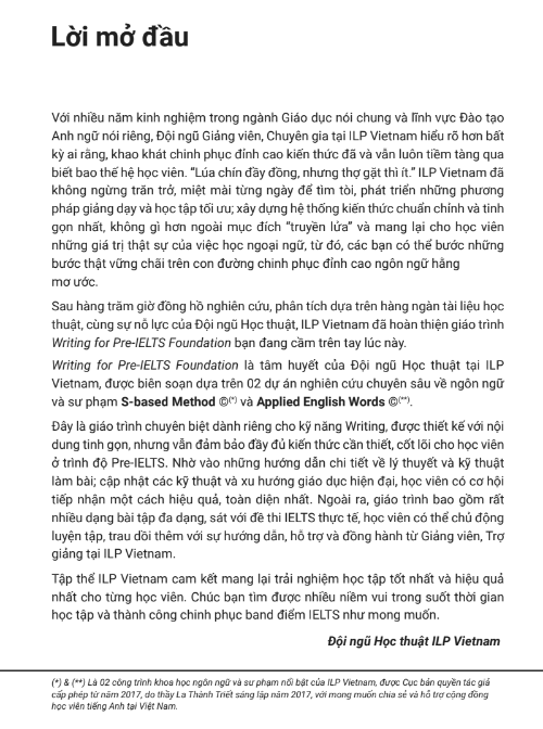 Sách Writing For Pre - IELTS Foundation PDF tải FREE có tiếng Việt 4 Sách Writing For Pre - IELTS Foundation PDF tải FREE có tiếng Việt