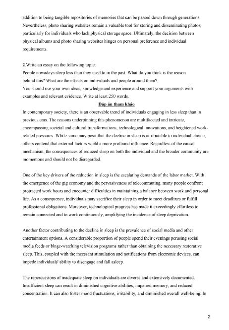 Tải FREE 50 Bài Essay Ôn Thi HSGQG Bình Boong PDF