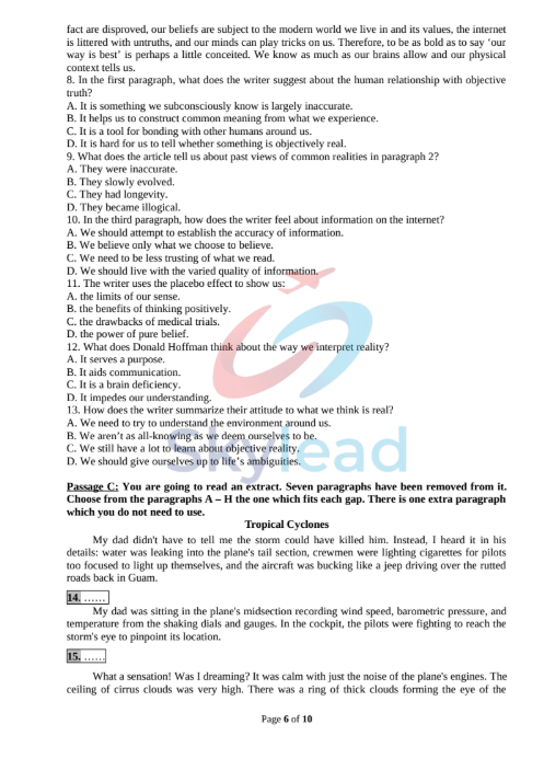 Tải FREE Đề Thi PDF Olympic Truyền Thông 30 Tháng 4 Môn Tiếng Anh 11 Năm 2024 13 Tải FREE Đề Thi PDF Olympic Truyền Thông 30 Tháng 4 Môn Tiếng Anh 11 Năm 2024 2