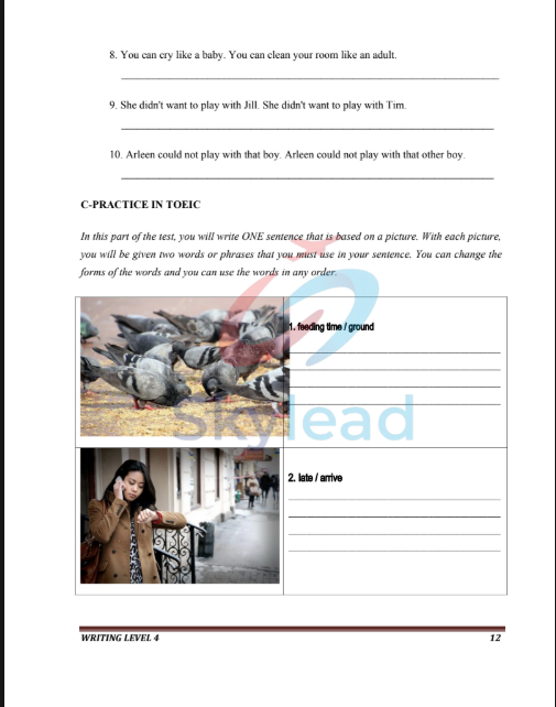 Tải FREE Giáo Trình Writing Level 4 DTU PDF - Đại Học Duy Tân 14 Tải FREE Giáo Trình Writing Level 4 DTU PDF - Đại Học Duy Tân 3