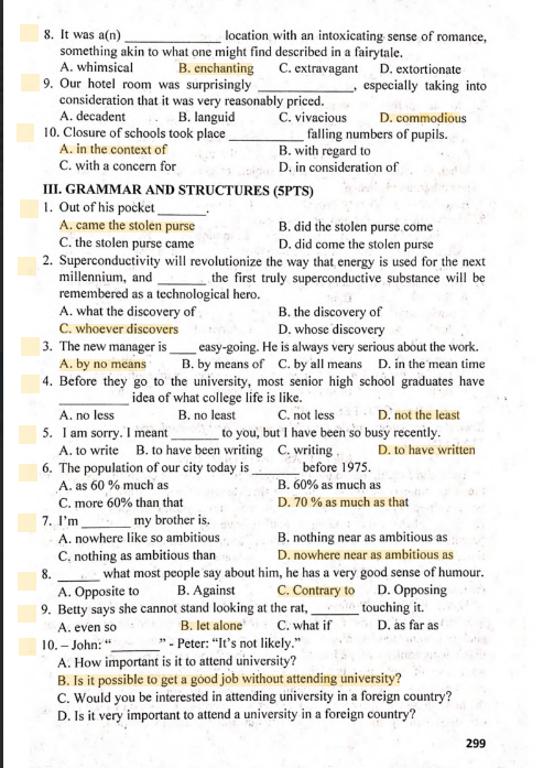 Tải FREE PDF Tuyển Tập Đề Thi Olympic 30 Tháng 4 Lần Thứ XXIII Năm 2017 Môn Tiếng Anh 4 Tải FREE PDF Tuyển Tập Đề Thi Olympic 30 Tháng 4 Lần Thứ XXIII Năm 2017 Môn Tiếng Anh