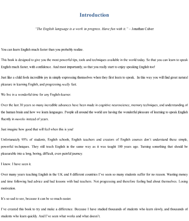 Tải FREE sác Learn English 300% Faster - 69 Tips To Speak Like A Native PDF 3 Tải FREE sác Learn English 300% Faster - 69 Tips To Speak Like A Native PDF