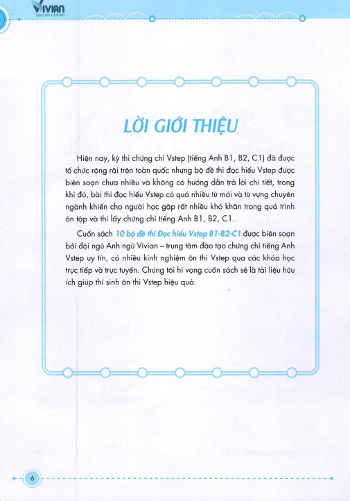 Tải FREE sách 10 Bộ Đề Thi Đọc Hiểu Vstep B1 - B2 - C1 PDF có tiếng Việt 3 Tải FREE sách 10 Bộ Đề Thi Đọc Hiểu Vstep B1 - B2 - C1 PDF có tiếng Việt