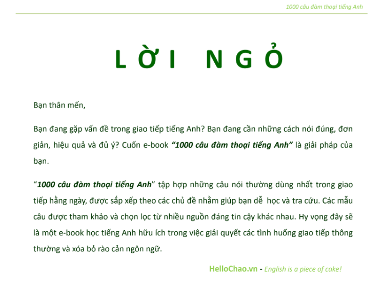 Tải FREE sách 1000 Câu Đàm Thoại Tiếng Anh PDF có tiếng Việt 4 Tải FREE sách 1000 Câu Đàm Thoại Tiếng Anh PDF có tiếng Việt