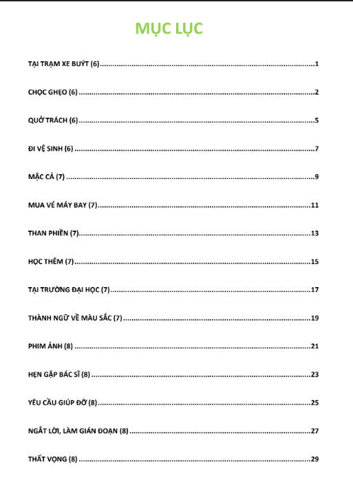 Tải FREE sách 1000 Câu Đàm Thoại Tiếng Anh PDF có tiếng Việt 3 Tải FREE sách 1000 Câu Đàm Thoại Tiếng Anh PDF có tiếng Việt