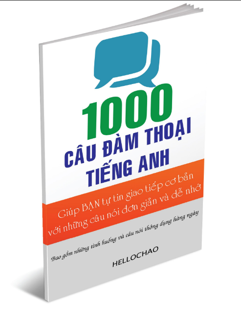 Tải FREE sách 1000 Câu Đàm Thoại Tiếng Anh PDF có tiếng Việt