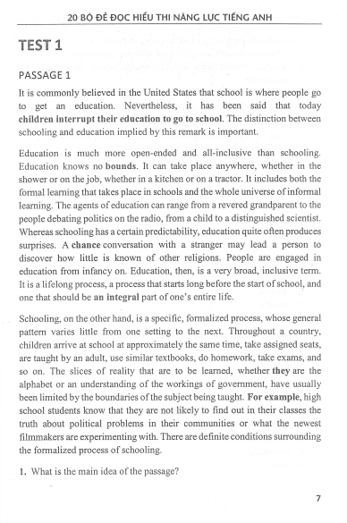 Tải FREE sách 20 Vstep Reading Tests - 80 Passages PDF có tiếng Việt 3 Tải FREE sách 20 Vstep Reading Tests - 80 Passages PDF có tiếng Việt