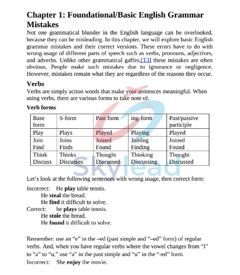 Tải FREE sách 200 English Grammar Mistakes PDF