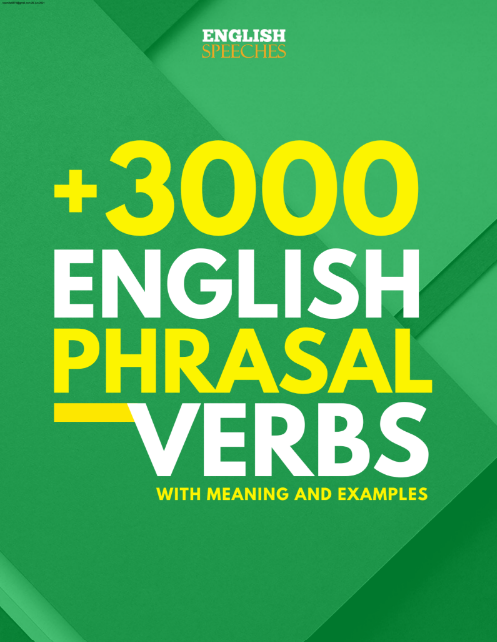 Tải FREE sách +3000 English Phrasal Verbs PDF - With Meaning And Examples