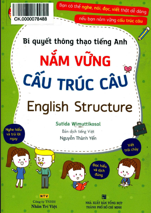 Tải FREE sách Bí Quyết Thông Thạo Tiếng Anh - Nắm Vững Cấu Trúc Câu PDF