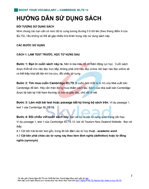 Tải FREE sách Boost Your Vocabulary Cambridge IELTS 14 PDF 7 Tải FREE sách Boost Your Vocabulary Cambridge IELTS 14 PDF
