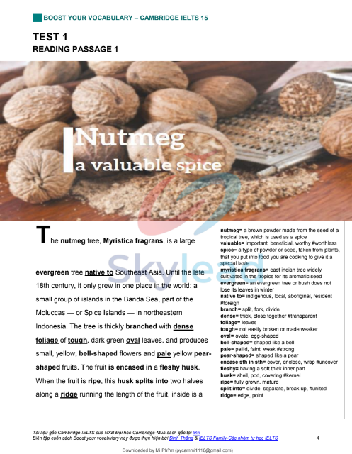 Tải FREE sách Boost Your Vocabulary Cambridge IELTS 15 PDF - Second Edition