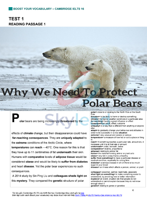 Tải FREE sách Boost Your Vocabulary Cambridge IELTS 16 PDF - Second Edition