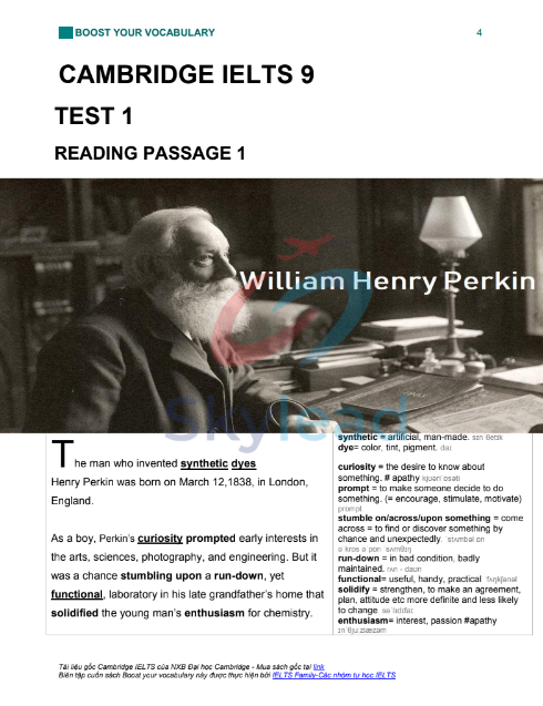Tải FREE sách Boost Your Vocabulary Cambridge IELTS 9 PDF - Second Edition
