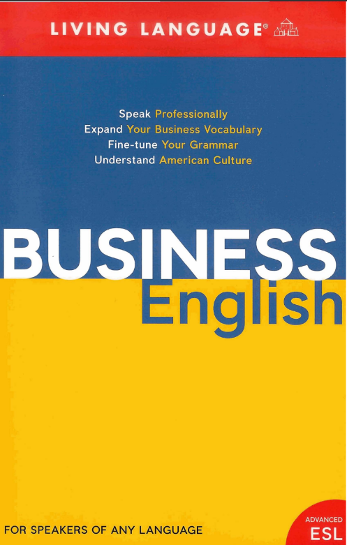 Tải FREE sách Business English - Living Language PDF