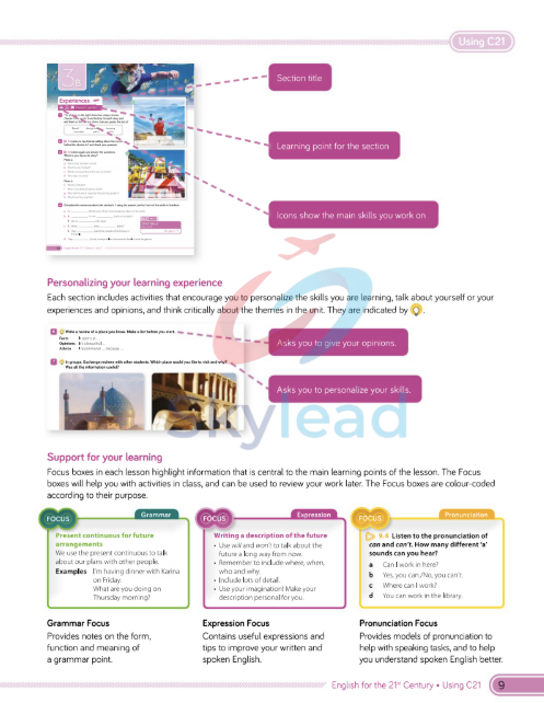 Tải FREE sách C21 English For The 21st Century Level 3 PDF - 2nd Edition Course Book 1